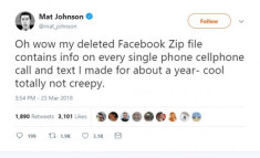 Facebook bị phát hiện ghi lại lịch sử cuộc gọi và tin nhắn của người dùng trong nhiều năm qua