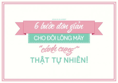 Hướng dẫn cách kẻ lông mày cong cánh cung đẹp tự nhiên