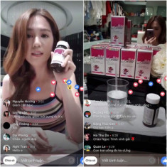 Ngọc Trinh livestream chia sẻ bí quyết giảm cân từ Pháp