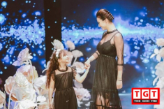 Dàn mẫu nhí xinh đẹp biểu diễn tại Tuần lễ Thời trang Trẻ em Hà nội 2017