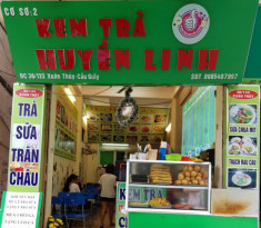 Kem trà Huyền Linh – Thiên đường ăn vặt của giới trẻ