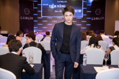 CEO Lê Trùng Dương điển trai trong sự kiện của công ty mỹ phẩm Cenlia