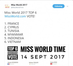 Chưa đi thi, HH Đỗ Mỹ Linh đã lọt top người đẹp được yêu thích nhất tại Miss World 2017