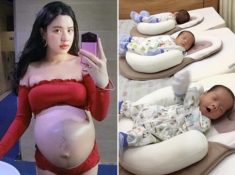 Mẹ siêu nhân sinh ba Hà Nội: “Tết đầu có thêm 3 con cùng lúc rất rộn ràng”
