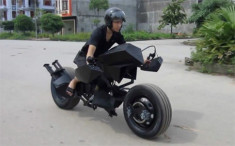  ‘Siêu môtô’ Batman của chàng trai Việt lên báo nước ngoài 