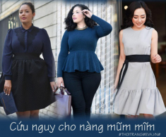 Tuyệt chiêu thời trang “cứu nguy” cực nhanh cho người béo!