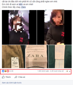 Không được đổi quần legging giá 990.000 đồng, nữ khách hàng gây tranh cãi khi tố Zara