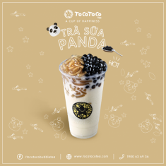 Trà sữa Panda - “Cực phẩm” trà sữa TocoToco nhất định phải thử một lần