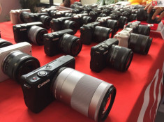Cận cảnh bộ 3 máy ảnh mới toanh vừa được Canon cho ra mắt nhân kỷ niệm 15 năm thành lập