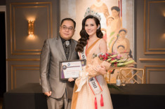 Nguyễn Diệu Linh chính thức được trao vương miện Hoa hậu Du lịch Toàn cầu 2018