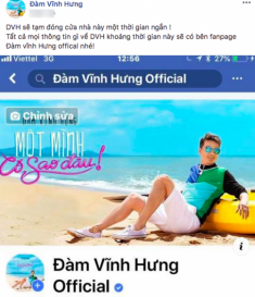 Đàm Vĩnh Hưng bất ngờ tuyên bố ngưng sử dụng Facebook