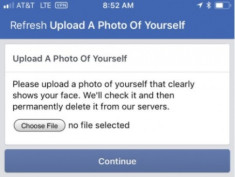 Facebook khóa tài khoản, đòi người dùng upload ảnh selfie nếu muốn tiếp tục sử dụng