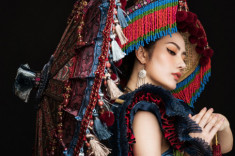 Hoa hậu Diệu Linh chọn trang phục dân tộc H’Mông thể hiện tại Nữ hoàng Du lịch Quốc tế 2018