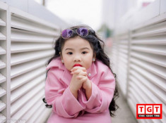 Mẫu nhí 6 tuổi đáng yêu, diện đồ cực sành điệu ở Hà Thành