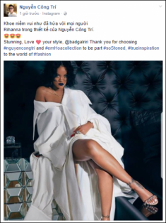 Rihanna từ Mỹ gấp rút đặt mua ‘Em Hoa’ của NTK Công Trí vì quá yêu thích!