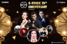 Mua Casio – Nhận ngay vé xem đại nhạc hội G-Shock 35TH Anniversary