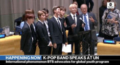 BTS trở thành nhóm nhạc K-pop đầu tiên phát biểu trực tiếp tại Liên hợp quốc