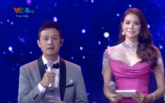 Cùng làm MC Bán kết HHHVVN 2017: Phạm Hương còn lúng túng, Lệ Hằng mắc lỗi trang phục với váy lệch vai