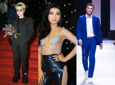 Hot girl Bảo My sánh đôi cùng rapper Khôi Nguyên trong Tuần lễ thời trang 2018