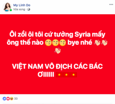 Loạt sao Việt vỡ òa gọi tên Văn Toàn khi Việt Nam vào bán kết ASIAD 2018