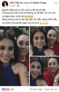 Mẹ của Trần Tiểu Vy đã có mặt tại Trung Quốc để ủng hộ con gái đêm chung kết Miss World 2018