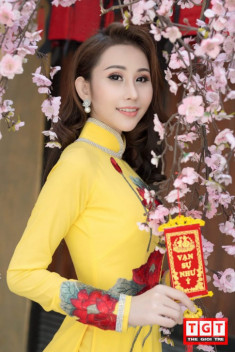Người đẹp Chi Nguyễn khỏe nhan sắc ngọt ngào qua bộ ảnh chào xuân 2018