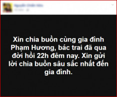 Ba của Hoa hậu Phạm Hương qua đời do bệnh nặng