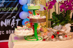 Cận cảnh tiệc sinh nhật hoành tráng của ca sĩ Long Nhật