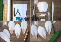 Chẳng cần tốn nhiều tiền, vẫn có hoa loa kèn độc - lạ chơi mấy cái Tết, thế mới lạ!