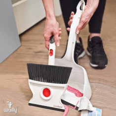 Chị em nhàn tênh, tiết kiệm được hàng giờ lau dọn nhờ bộ chổi kiêm cây lau nhà nhỏ gọn