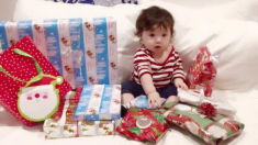 Đã 4 mùa Noel, Cadie Mộc trà khiến ai cũng yêu vì xinh tựa thiên thần