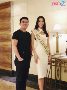 Hoa hậu Phương Khánh và Chiêm Quốc Thái bị nghi có mối quan hệ đặc biệt sau khi xuất hiện cùng nhau tại Miss Earth 2018