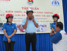  Honda Việt Nam đào tạo an toàn giao thông cho sinh viên 