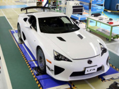  Lexus đóng dây chuyền sản xuất siêu xe LF-A 