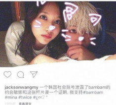 Mina (TWICE) và Bambam (GOT7) dính nghi án hẹn hò, JYP vội vàng đính chính