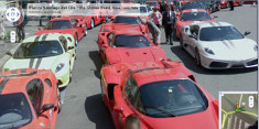  Ngày hội Ferrari trên Google Street View 