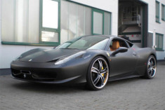  Siêu xe Ferrari 458 Italia độ toàn đen 