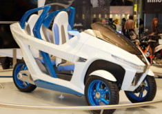  SYM EX3 concept - xe 3 bánh chạy điện 