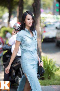 Trang Khiếu đầy sức sống trên đường phố Sài Gòn