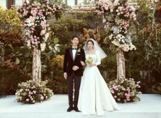 Váy cưới của Song Hye Kyo đã được Dior làm ra như thế nào?