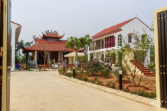 Vườn rau sạch mướt mắt trong căn biệt thự 2000m2 của ca sĩ Việt Hoàn