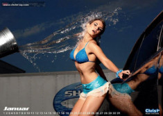  Bộ lịch ‘Người đẹp rửa xe’ 2009 