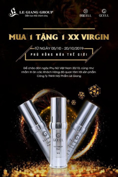 Gcell - Xxvirgin đánh bay mọi thâm, xạm vùng da nhạy cảm