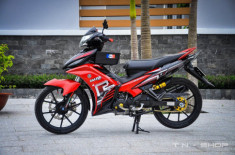 Yamaha Exciter red and black chất chơi của biker miền Tây
