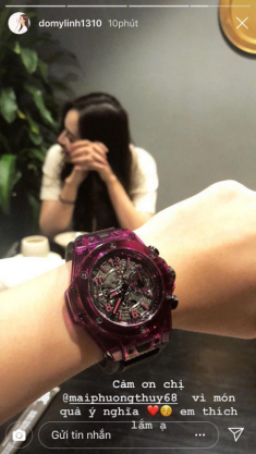 Ai đại gia như Mai Phương Thuý, tặng hẳn đồng hồ tiền tỷ mừng sinh nhật Đỗ Mỹ Linh?