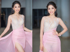 “Chân dài sexy nhất Việt Nam” mắc thảm họa nội y thường thấy với áo dài trắng