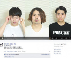 Clip chàng trai Hàn Quốc tự cắt tóc gây ‘sốt’ mạng