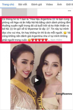 Cộng đồng mạng bức xúc trước tin Á hậu Phương Nga bị chơi xấu tại Miss Grand 2018