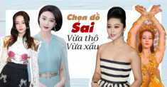Đây là điểm 2 mỹ nhân Hoa ngữ này không bao giờ muốn lộ, chọn đồ sai là hỏng bét