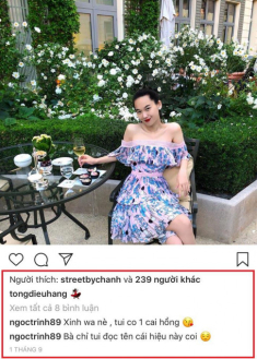 Dễ thương như Ngọc Trinh, sắm hàng hiệu nhưng không biết tên, phải nhờ bạn chỉ cách đọc!